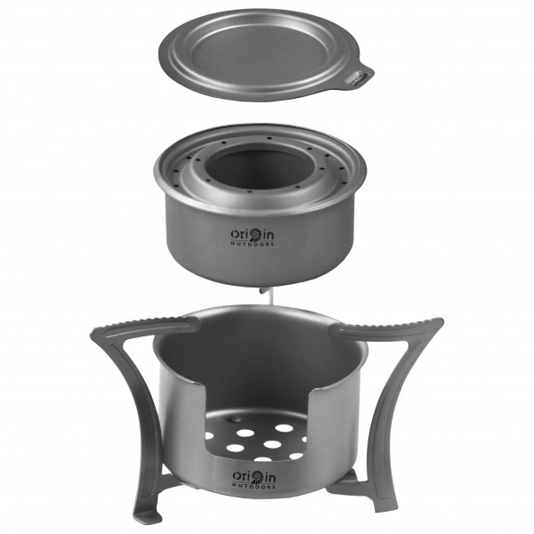 Origin Outdoors - Titan Kocher Combo - Fornelli a combustibile solido