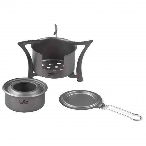 Origin Outdoors - Titan Kocher Combo - Fornelli a combustibile solido