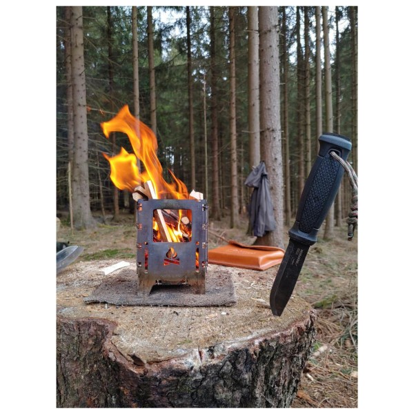 Bushcraft Essentials - Bushbox LF Premium Set - Kookstel voor droge brandstof