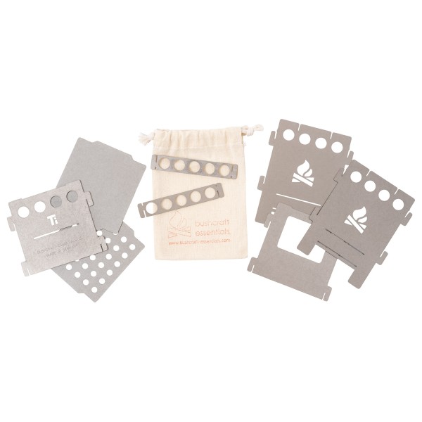 Bushcraft Essentials - Bushbox Titanium - Hornillos de combustible seco