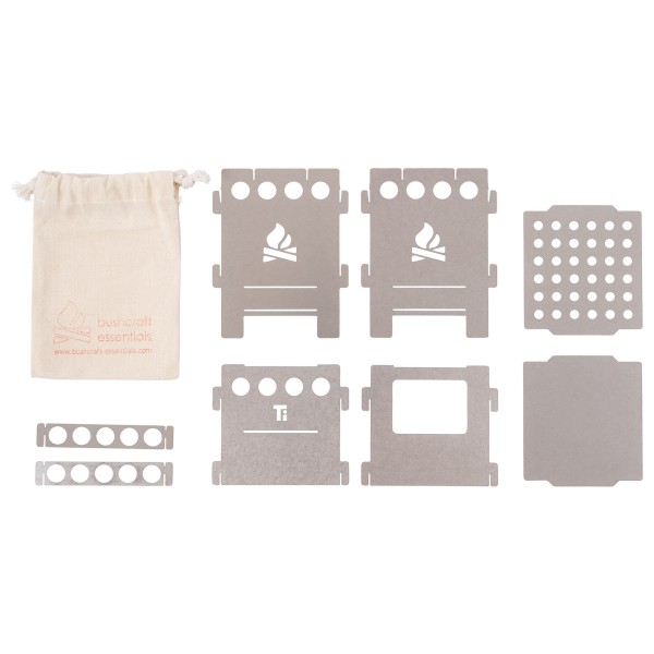 Bushcraft Essentials - Bushbox Titanium - Solid fuel stoves