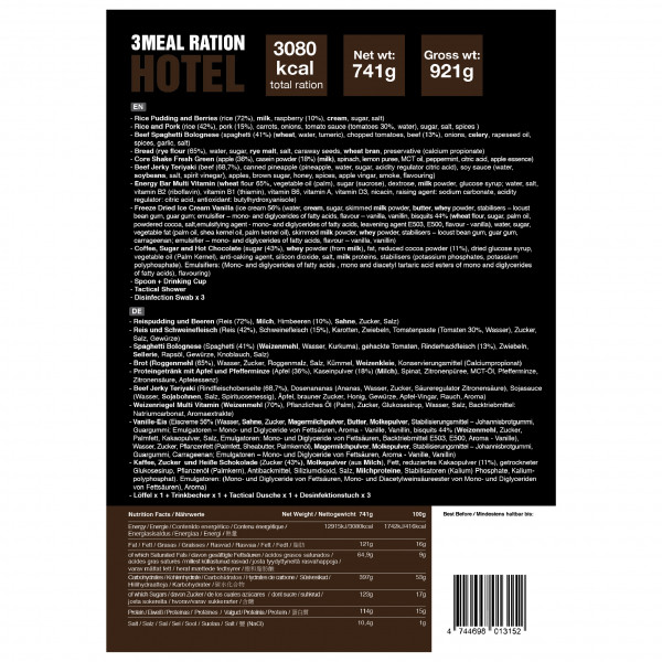 TACTICAL FOODPACK - Ration Hotel
