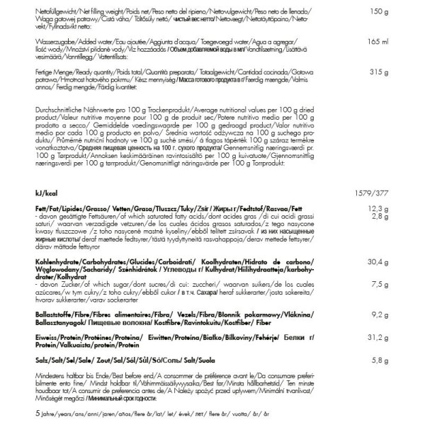 Trek'n Eat - Gemüse Burgerpatty