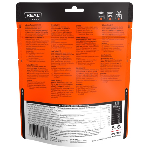 Real Turmat - Salmon Teriyaki