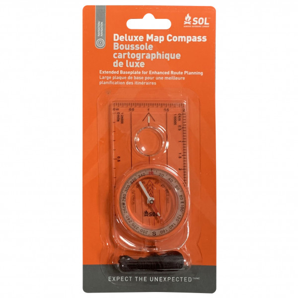 SOL - Deluxe Map Compass - Bussola