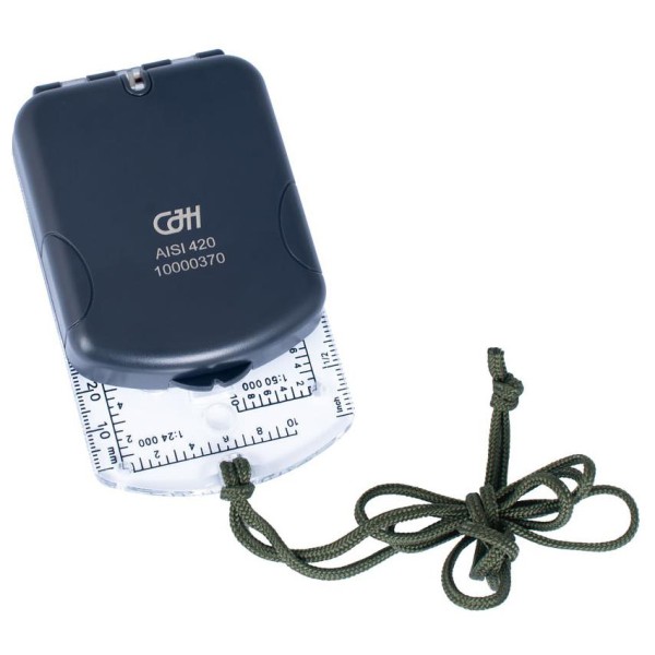 CJH - Plattenkompass mit Klinometer - Compass