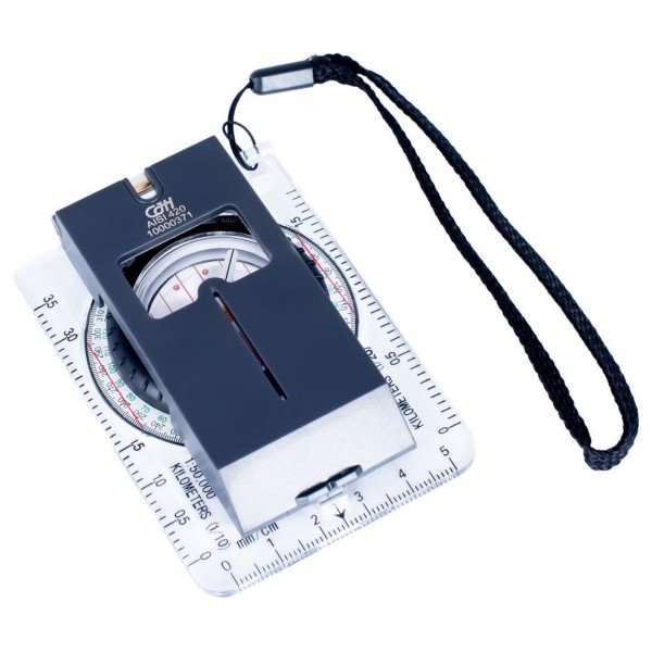 CJH - Plattenkompass mit Speziallupe - Bussola