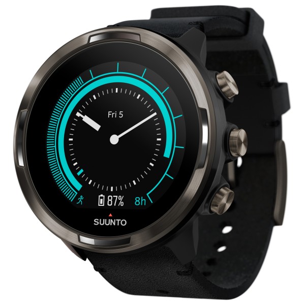 Suunto Suunto 9 G1 Baro Titanium Leather - Multifunktionsuhr 