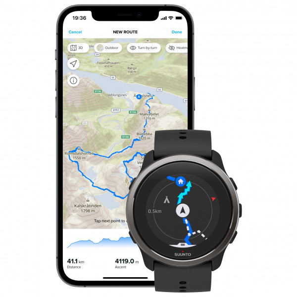 Suunto - Suunto 5 Peak - Multifunktionsuhr