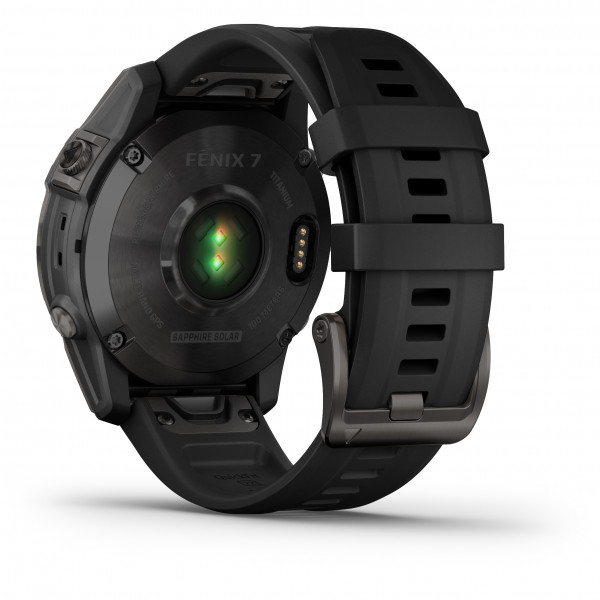Garmin - Fenix 7 Sapphire Solar - Multifunktionssklocka
