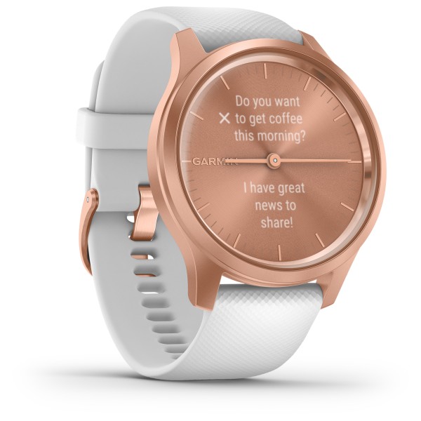 Garmin - Vivomove Style mit Silikon-Armband - Multifunktionsuhr