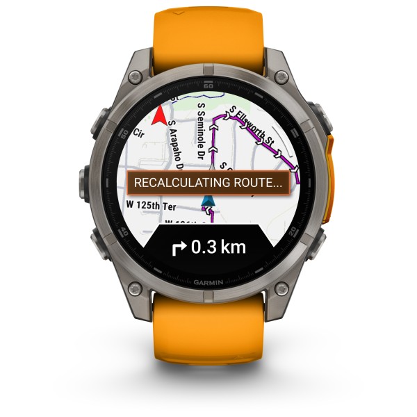 Garmin - Fenix 8 AMOLED Sapphire - Multifunktionsuhr