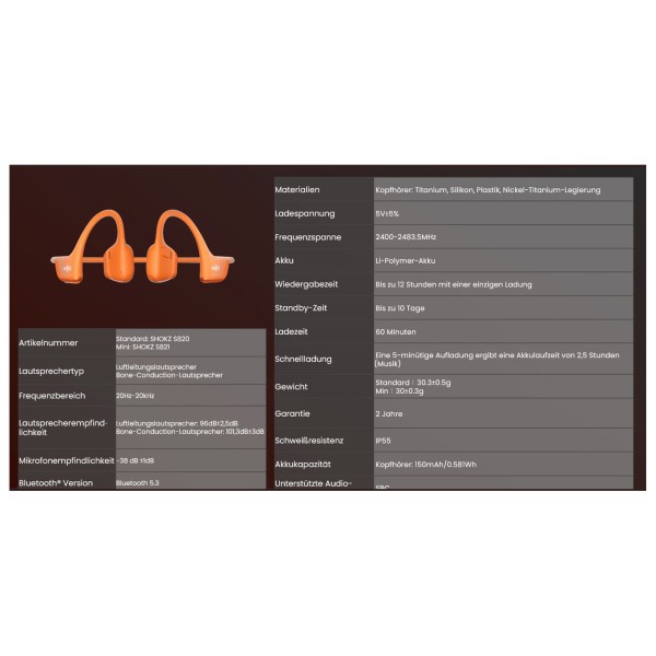 Shokz - OpenRun Pro 2 Mini - Cuffie