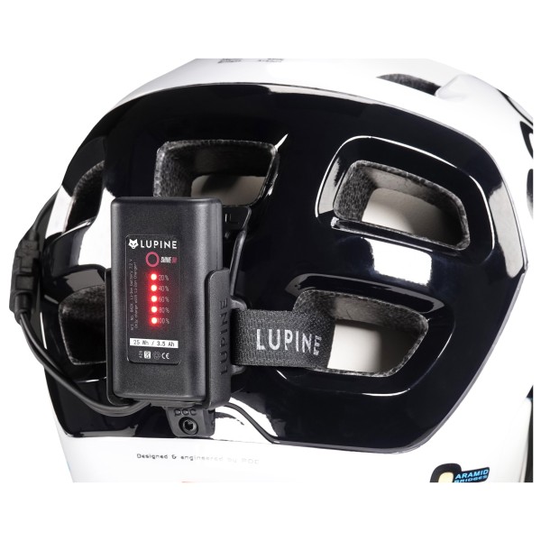 Lupine - FastClick Akku Helmhalter - Hjelmholder