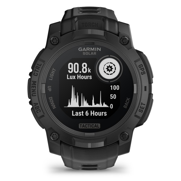 Garmin - Instinct 3 Solar Tactical Edition 45 mm - Multifunktionssklocka