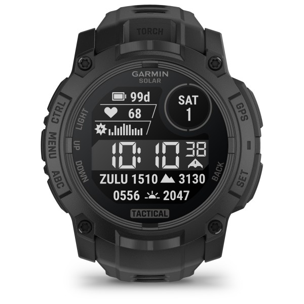 Garmin - Instinct 3 Solar Tactical Edition 50 mm - Monitoimikello