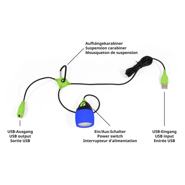 Origin Outdoors - LED-Lampe Connectable - Lámpara LED
