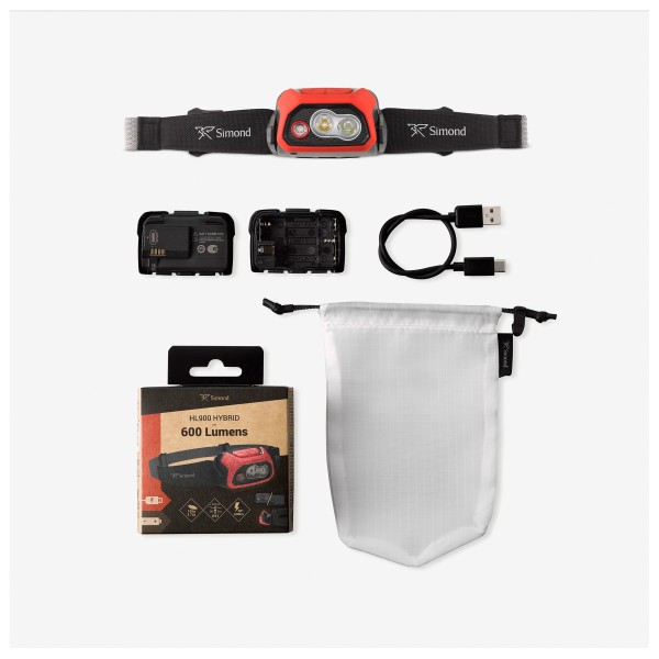SIMOND - Headlamp HL900 USB - Lampe frontale