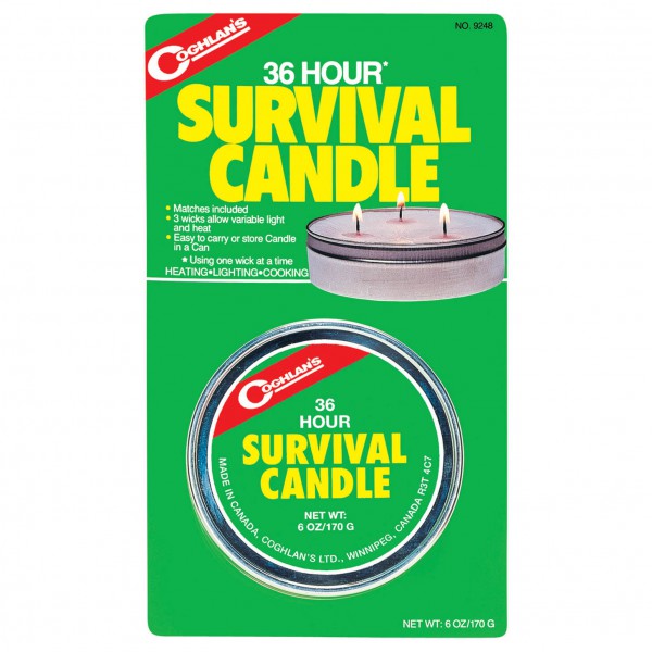 Coghlans - Survival Kerze - Farol de vela