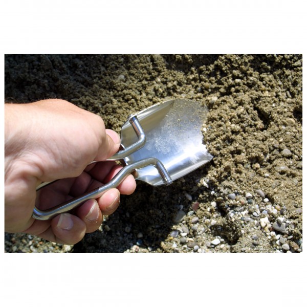 Basic Nature - Klappschaufel Edelstahl - Hopfällbar spade