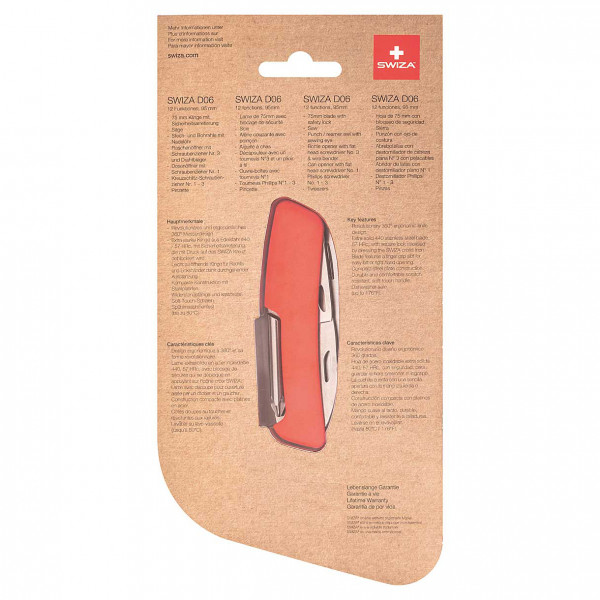 Swiza - Schweizer Messer D06 - Knivar