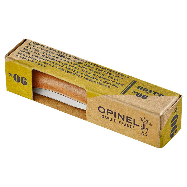 Opinel - No 06 Walnuss - Knife