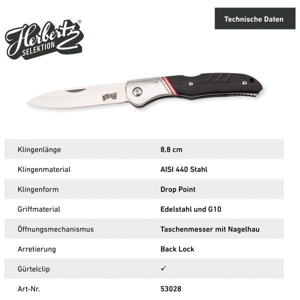 Herbertz Selektion - Pocket Knife 53028 - Knife