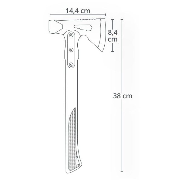 Origin Outdoors - Universalaxt 'Survival' - Yxa