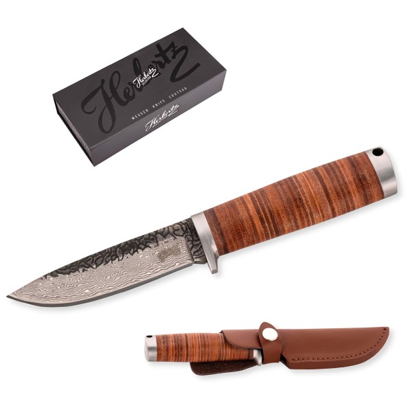 Herbertz - Gürtelmesser Damast 53042 - Mes
