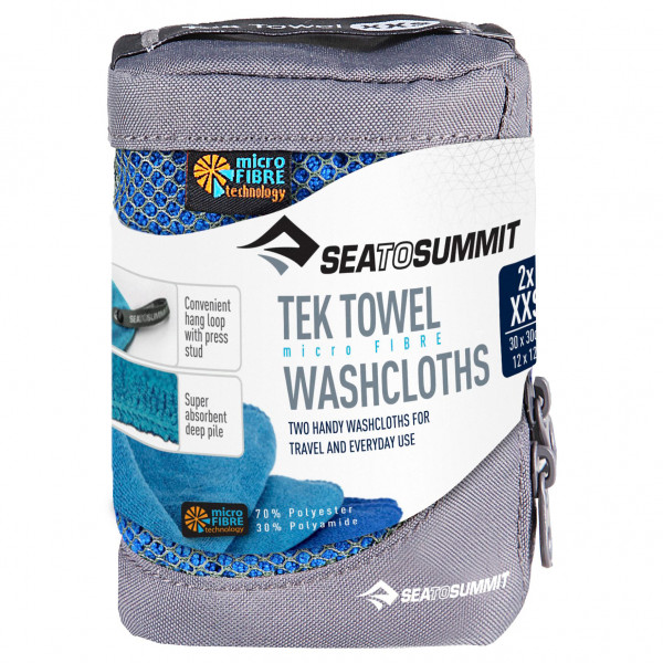 Sea to Summit - Tek Towel 2 X Wash Cloths - Toalla de microfibra