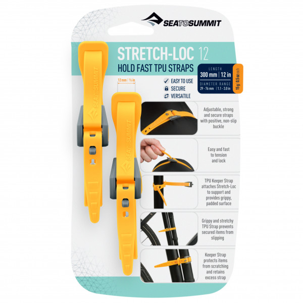 Sea to Summit - Stretch-Loc 12  2-Pack - Spangordel