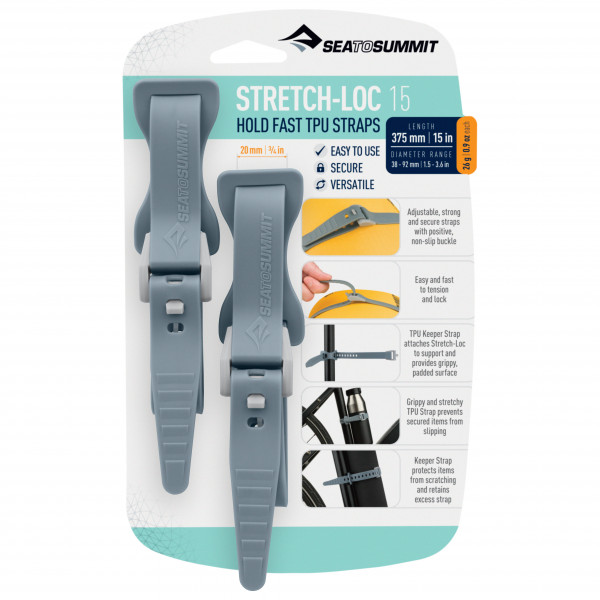 Sea to Summit - Stretch-Loc 15  2-Pack - Spanband