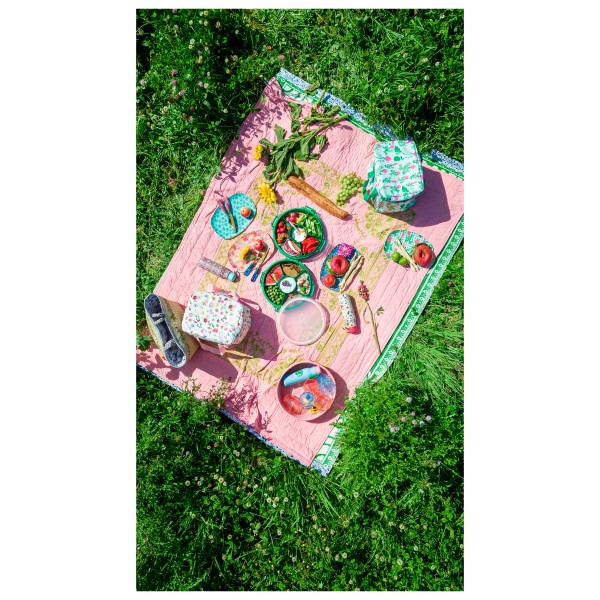 Rice - Cotton Quilt Bedspread with Embroidery - Blanket