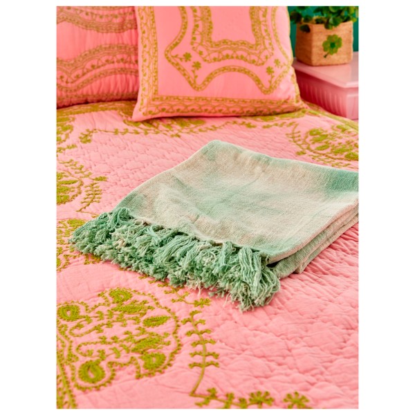 Rice - Cotton Slub Tie & Dye Throw - Tæppe