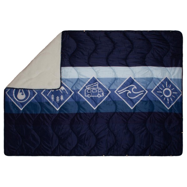 Wave Hawaii - Multifunc Outdoor Blanket D2 - Peitto