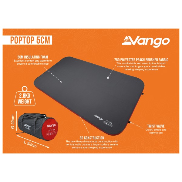 Vango - PopTop 5 cm - Isomåtte