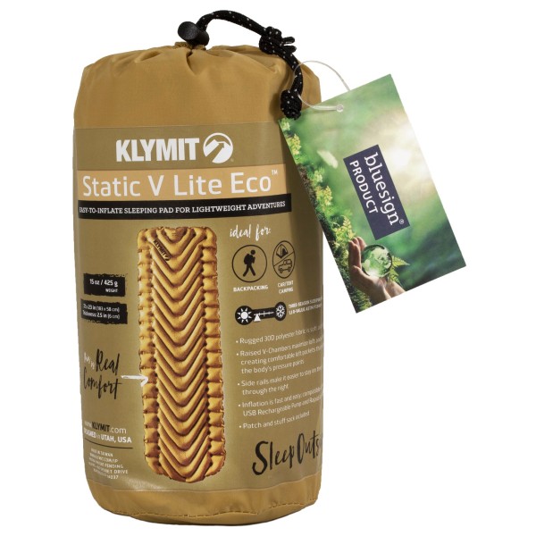 Klymit - Static V Lite ECO - Esterilla aislante