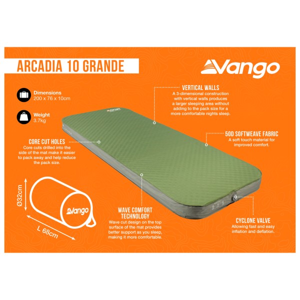 Vango - Arcadia 10 Grande - Retkipatja