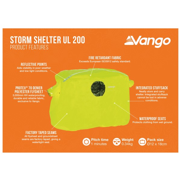 Vango - Storm Shelter UL 200 - Bivacksäck