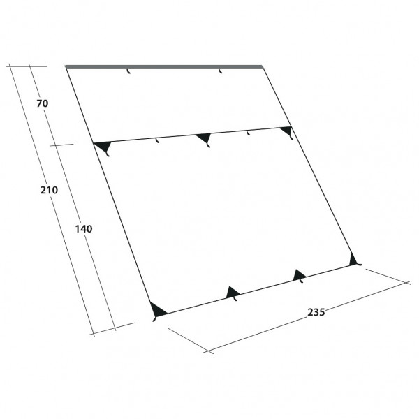 Outwell - Hillcrest Tarp - Tarp