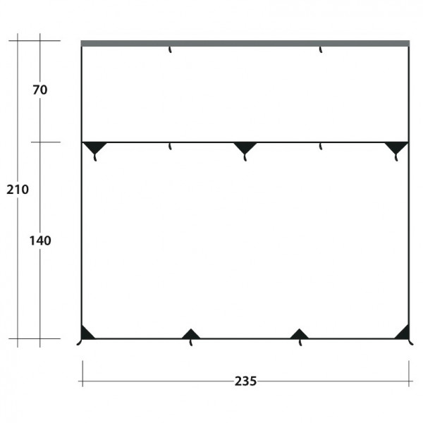 Outwell - Hillcrest Tarp - Tarp