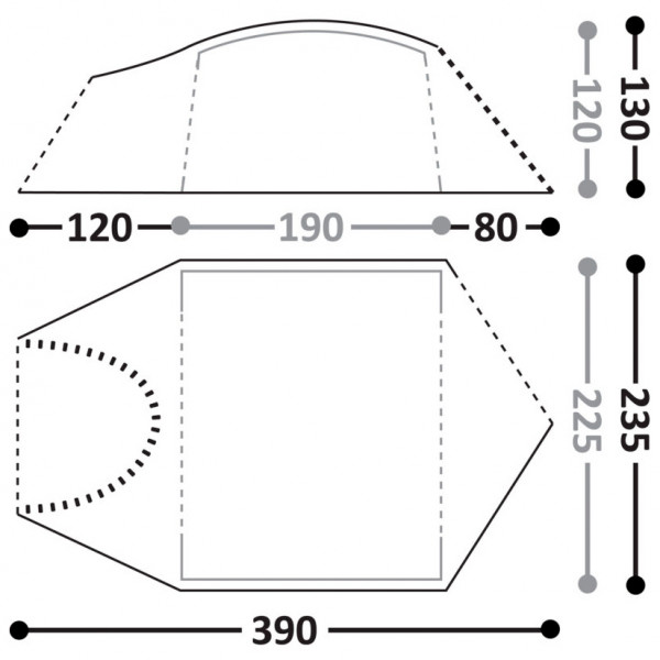 Spatz - Starling 3 BTC - 3-mannatält