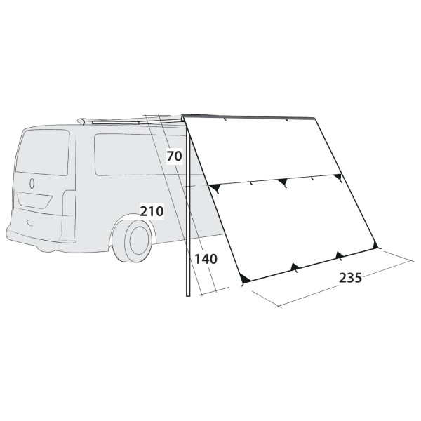 Outwell - Hillcrest Tarp - Katos