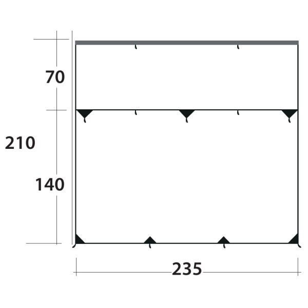 Outwell - Hillcrest Tarp - Toldo