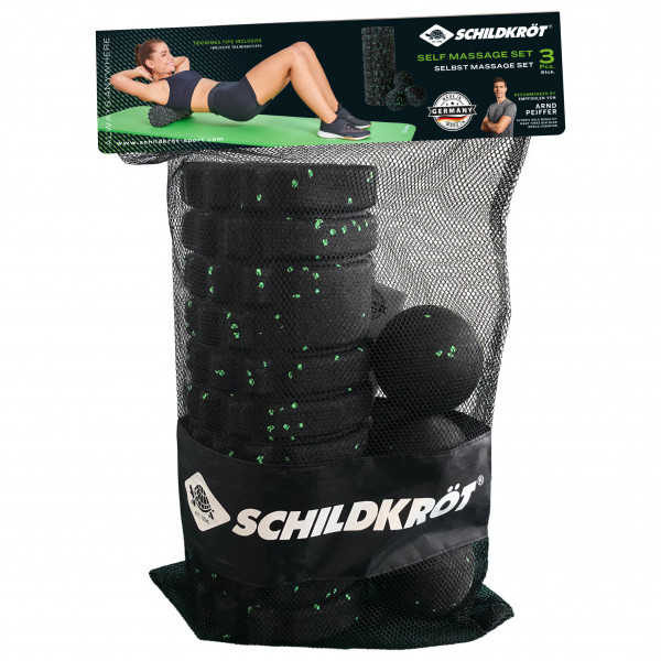 Schildkröt Fitness - Selbstmassage Set 3-teilig - Fasciaroller