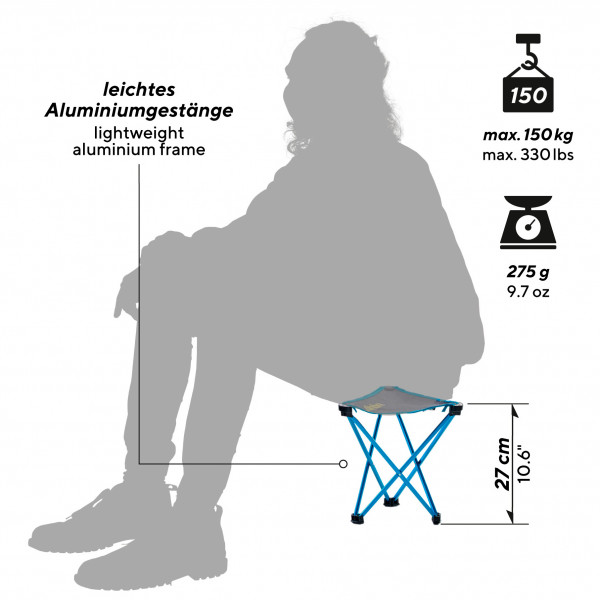 Uquip - Trinity M - Campingstål