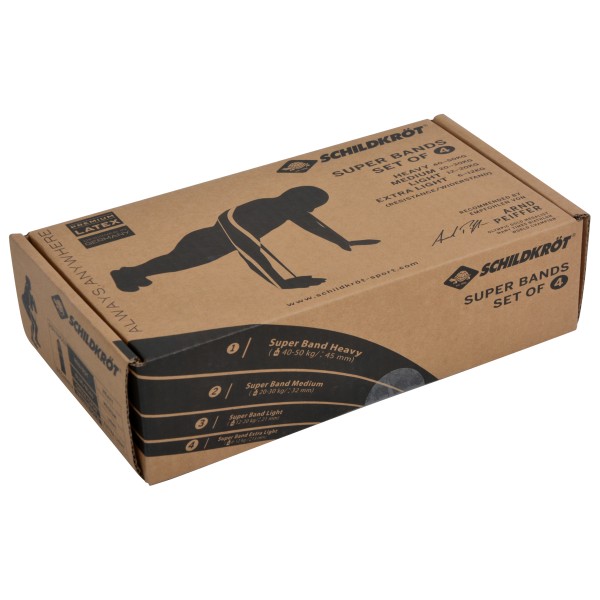 Schildkröt Fitness - Super Band 4er Set - Exercise band