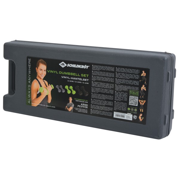 Schildkröt Fitness - Vinyl-Hantelset Im Koffer - Entrenamiento funcional