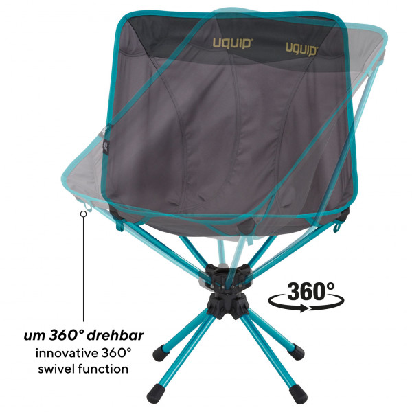 Uquip - Three Sixty - Chaise de camping