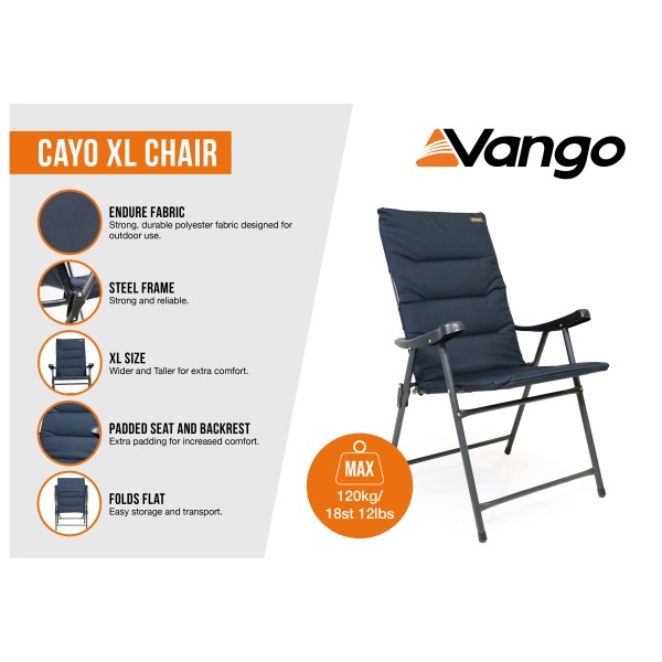 Vango - Cayo XL Chair - Campingstuhl